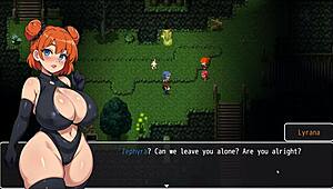 Lost lagoon harem hentai game ep 2 cute girl with huge tits fell in the bathtub and exposed her wet pussy