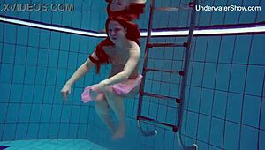 Simonna's horny underwater pool adventure