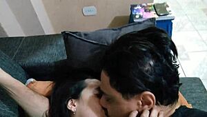 the old man rolls a lot of delicious action with the young nymph in amateur fun