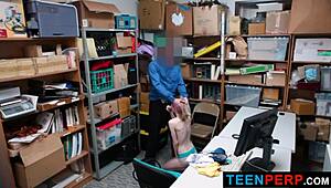 LP Officer Wrex Oliver Traps Catarina Petrov for Hardcore Punishment