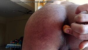 i can't stop butt fucking with a carrot, feels so wild