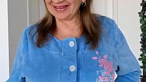 Hey! Horny Busty Granny Mariaold Seduces Step Grandson for Wild Tittyfuck!