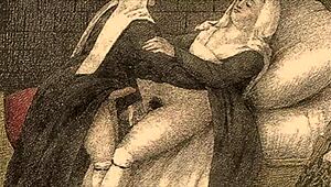 Look at this vintage erotic illustration