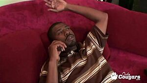 Lethal Lipps takes big black cock in her chunky ebony ass for deep anal