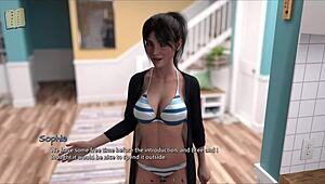 This teacher with big tits and ass heats up the summer with intense fucking.