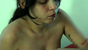 real latina stepsister gets fucked hard by stepbrother's big cock 😈