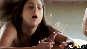 Wow, This Anal Babe Just Took a Huge Facial!