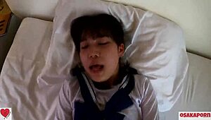 Intense first squirting pleasure