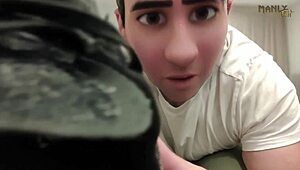 Hey, Step Gay Dad, Mile High Fun With Feet Fetish And Being Naughty 😏