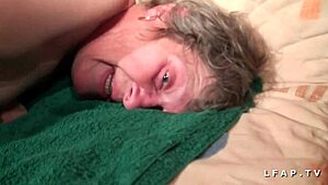 granny gets drilled and fisted by young guy in amateur casting