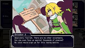 Elf Deepthroats Two Rough Cocks in Game