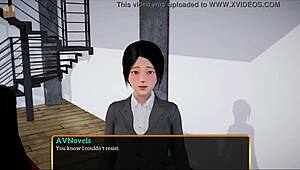 My New Family With Redhead And Brunette Showing Small Tits