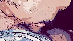 Animação Gay Fodendo Boca Do Passivo Putinha Com Pau Grande E Grosso