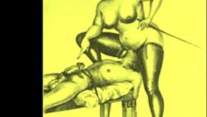 Look at this vintage erotic illustration