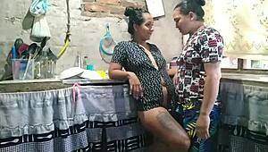 since my huband's away, i call my best freind for wild lesbian sex and pussy licking