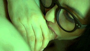 lewd milf swallows oral creampie after sucking hard cock