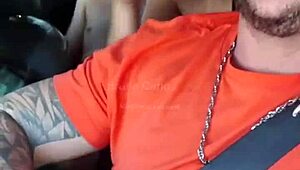 hot blonde in car gets fucked and cum in mouth