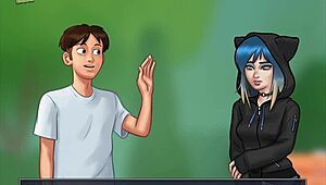 夏日传奇巨乳大战巨屌