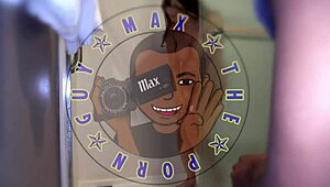 Sexy Latina Julz gives sloppy blowjob to monster cock