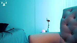 damn, check her stunning body in lingerie on webcam