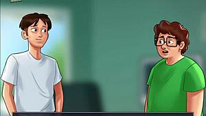 夏日传奇巨乳大战巨屌