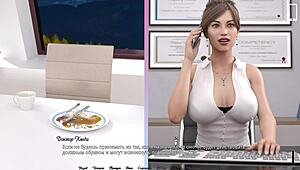 yo, check this gameplay of knockout master part 11 with the hot redhead!