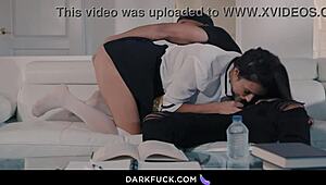 Naughty College Girl Banged By Big Black Cock