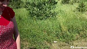 Quick blowjob during outdoor hiking trip with friends?