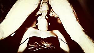 retro scene with deepthroat and anal pounding action