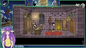 Witch Trainer Silver Part 20: Brunette Teacher Engages In Sexy Hentai Adventures With Big Tits