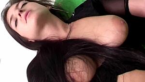 Amateur Italian Masturbates With Toys On Webcam