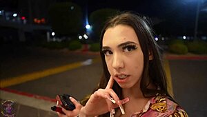 Queen of Hell's Pussy Pounded by Valet Worker