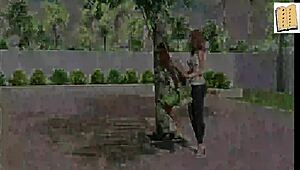 wife and stepmother play game with big tits and ass