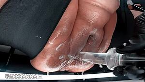 肥湿BBW女王在床上支配