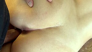 Waking up my curvy step sis with a surprise she'll never forget