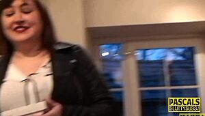 Chubby Sub Blows Cock Hard!