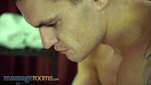 i gave a massage to this innocent czech nymph eliss and we had passionate erotic sex soaked in oil