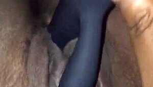 i'm using a vibrator on my pussy to make it cum, feeling intense orgasm