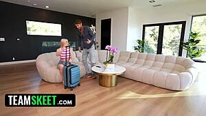 ugh, i’m like so desperate as this sexy nanny, i’ll do anything for extra cash, ya know?