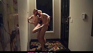 Teen Wants Older Man's Cock At Football Practice