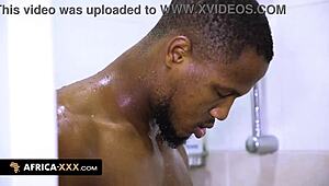 intimate sex with african couples bent over in doggystyle