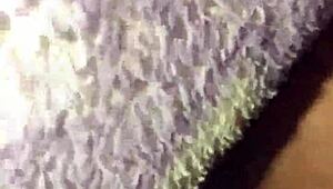 Boldly Sucking And Licking Cousin's Pussy While She Sleeps