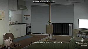 tsugumi cheats on her boyfriend with professor in sneaky webcam session