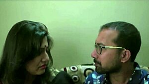 Indian bhabhi sneaks around for a steamy affair with big tits