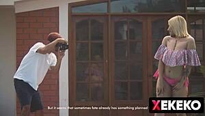 巨乳拉丁辣妹换衣被偷窥热辣身材全曝光