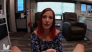 hey stepson, wanna see stepmom jane cane handle this monster cock?