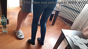 Man, I lost at cards, so my girlfriend paid with cunnilingus to clear my debt!