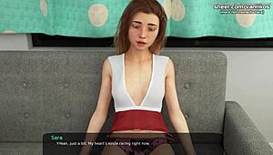 Hey, check out this virgin step sister sara deepthroating in milfy city hentai 3d game part 92