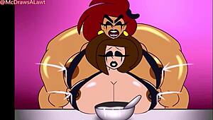 mcdraws brings a steamy girls night in with sensual twists