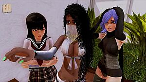 Exploring the Harem Hotel in This Game Adventure